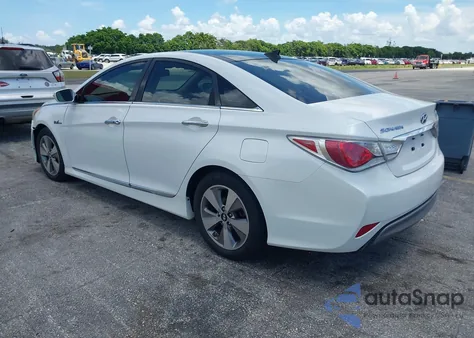 2012 Hyundai Sonata Hybrid из США, поврежденный, VIN KMHEC4A42CA028818